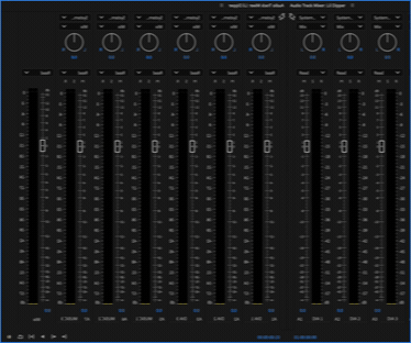 Add the plugin to the track mixer in Premiere Pro